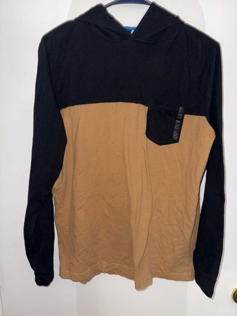 Denim & Flower Ricky Singh Men's Colorblock Long Sleeve Hoodie